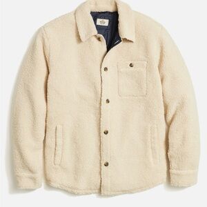 Marine Layer Sherpa Overshirt Men’s Small